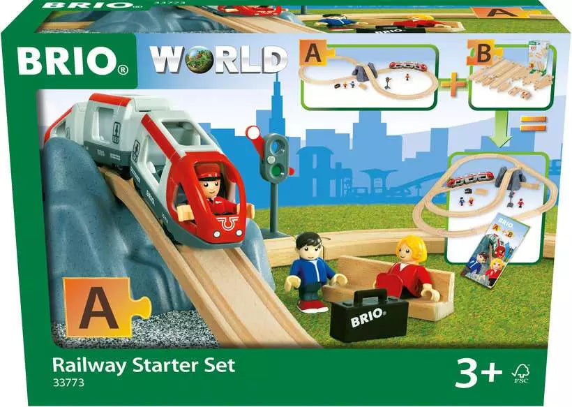 Used brio train store set