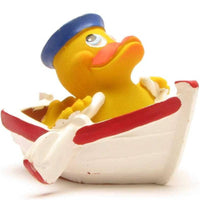 Rowing Boat Duck Latex Rubber Duck From Lanco Ducks