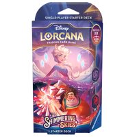 Disney Lorcana Trading Card Game - Starter Deck  - Shimmering Skies