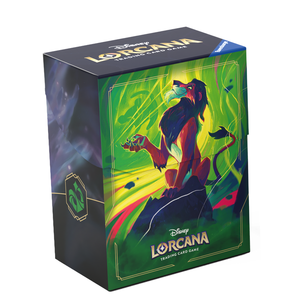 Disney Lorcana Deck Box Scar - Azurite Sea