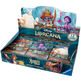 Disney Lorcana Trading Card Game - Booster Pack Display (24pcs @ £4.99 each) - Azurite Sea