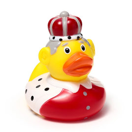 King Red Duck Bath Time Toy