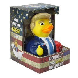Take Quack America THE Donald Trump RUBBER DUCK By Celebriducks - Limited Edition