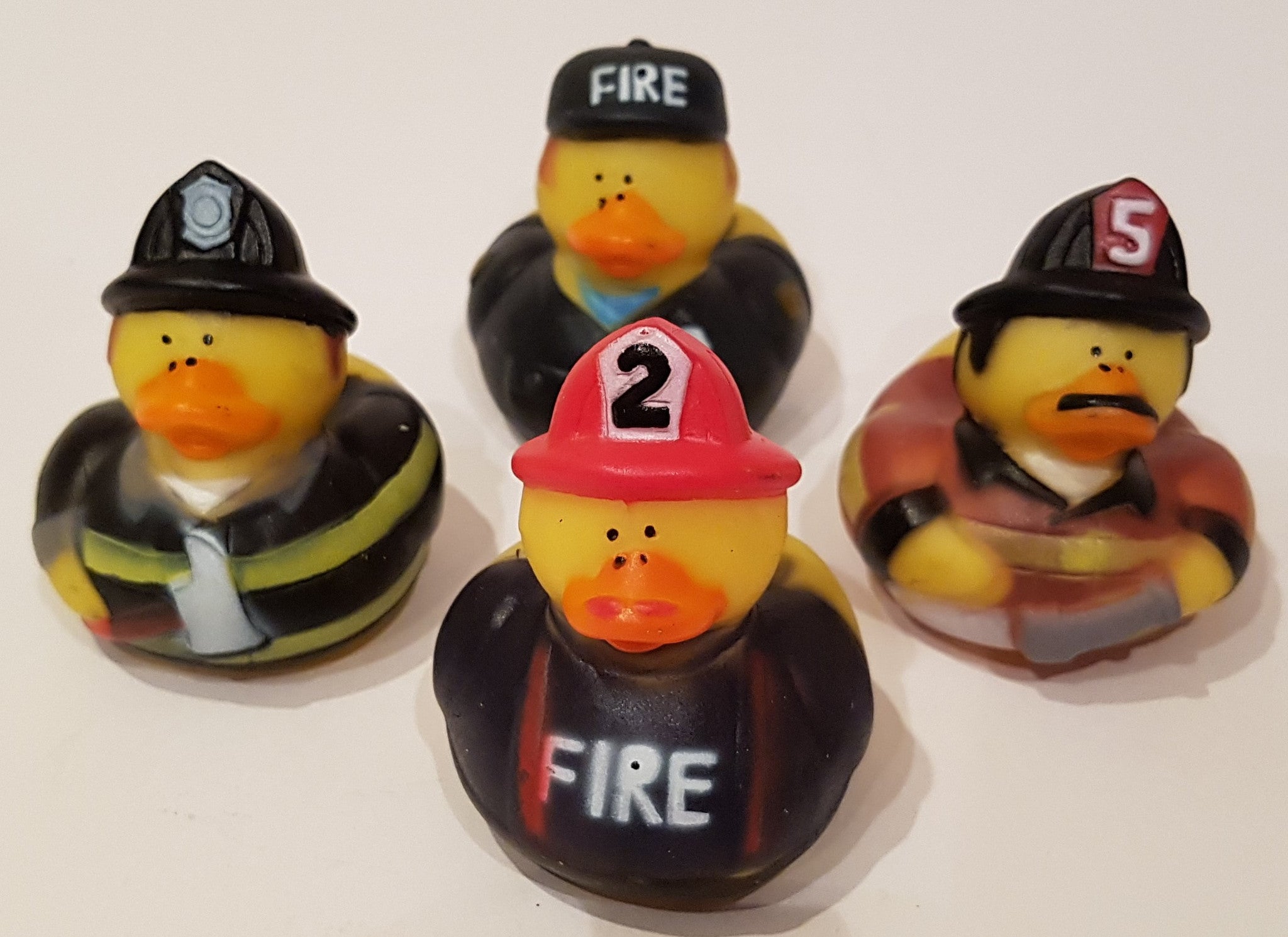 Firefighter deals rubber duck