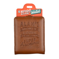 Personalised RFID Wallet - Alan