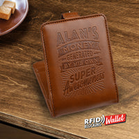 Personalised RFID Wallet - Alan