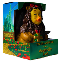 The Cowardly Lion - Wizard of Oz Rubber Duck - New Style - By Celebriducks - Limited Edition