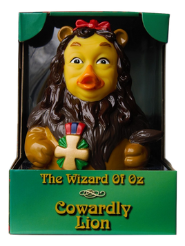 The Cowardly Lion - Wizard of Oz Rubber Duck - New Style - By Celebriducks - Limited Edition