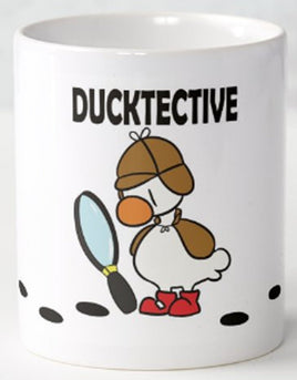 Ducktective - Mug - Duck Themed Merchandise from Shop4Ducks