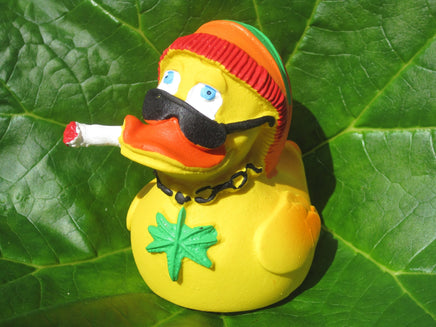 Rasta Latex Rubber Duck From Lanco Ducks