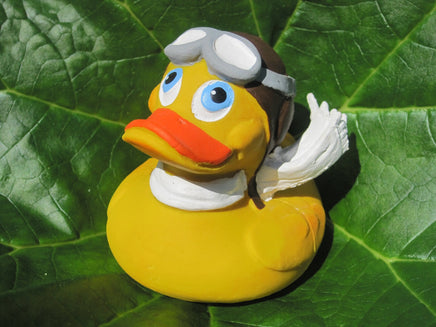 Pilot Latex Rubber Duck From Lanco Ducks