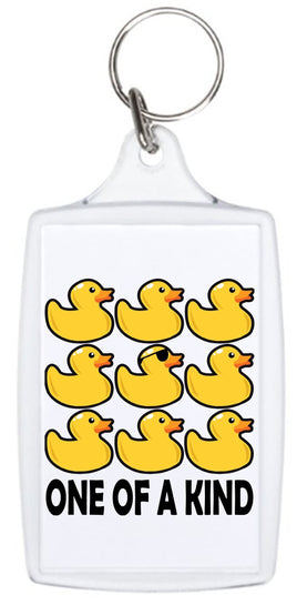 One Of A Kind - Keyring - Duck Themed Merchandise from Shop4Ducks