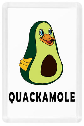 Quackamole - Fridge Magnet - Duck Themed Merchandise from Shop4Ducks