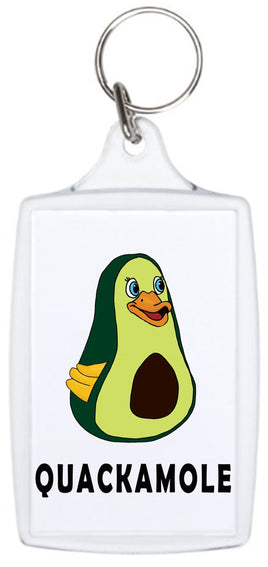 Quackamole - Keyring - Duck Themed Merchandise from Shop4Ducks