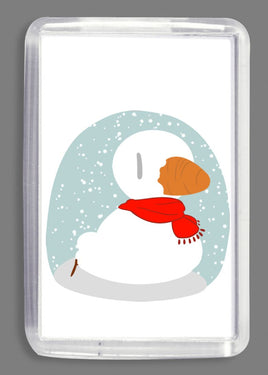 Snow Duck - Fridge Magnet - Duck Themed Merchandise from Shop4Ducks