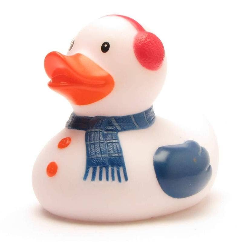 Snowman store rubber duck