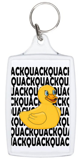 Quackquackquack - Keyring - Duck Themed Merchandise from Shop4Ducks